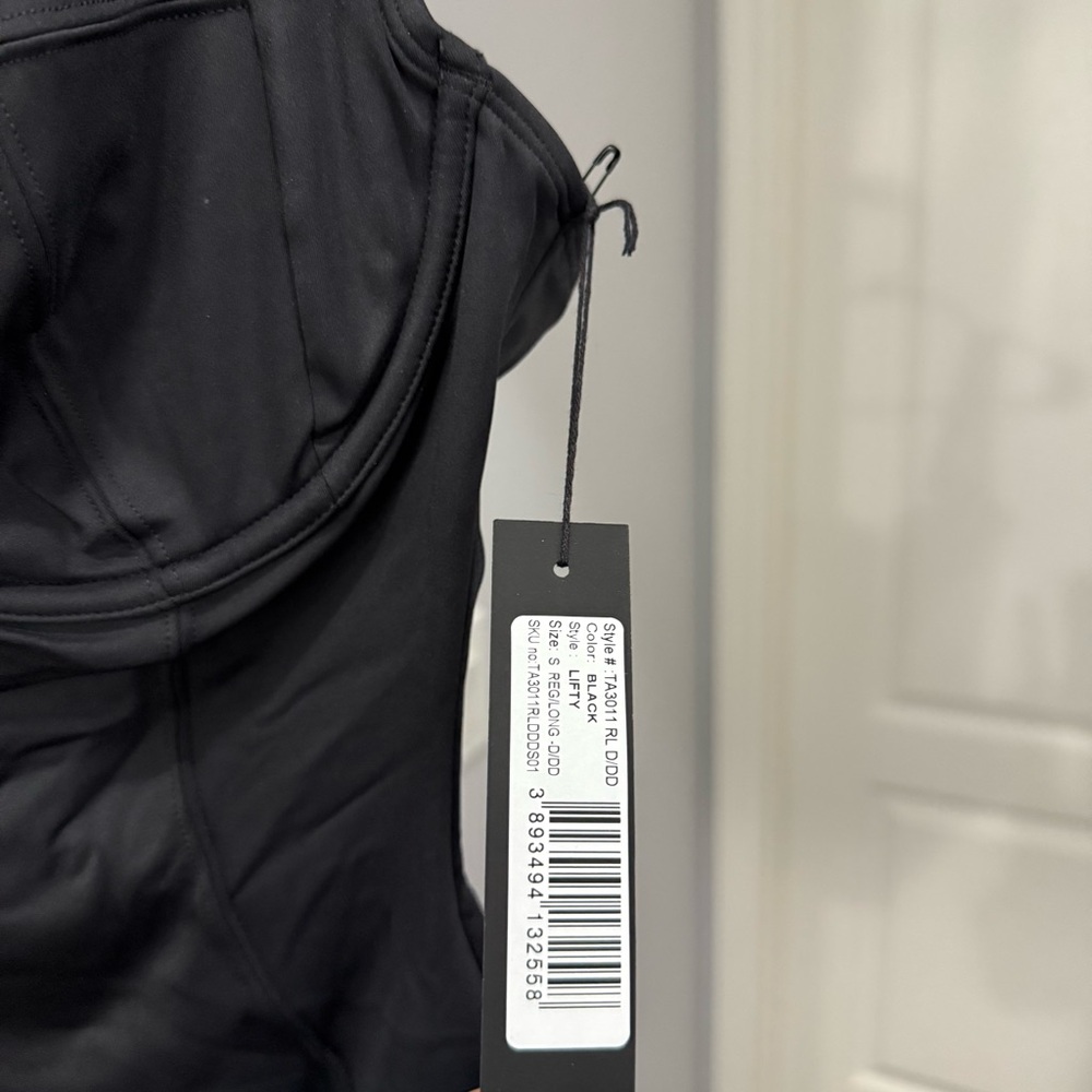 Ta3 Lifty One Piece Shapewear Swim Black Small Regular /Long D/DD NWT $188 - Picture 3 of 6
